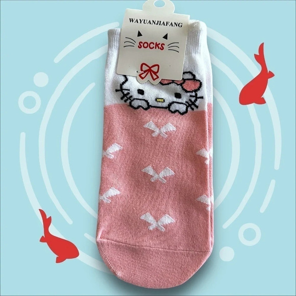 6 PAIR of Unisex Character Socks BRAND NEW UNOPENED PACKAGE WOMEN SIZE 4.5 - 9 - Picture 10 of 11